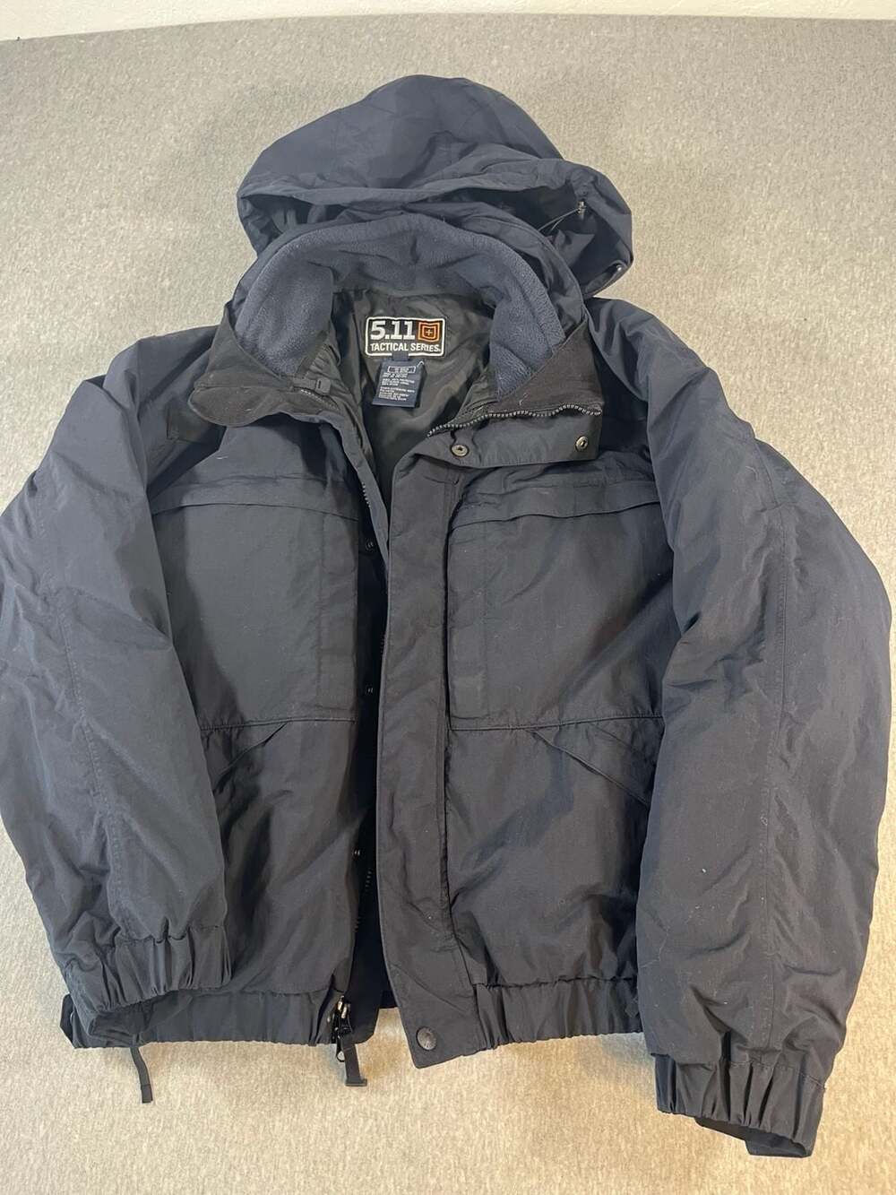 5.11 Tactical 5-In-1 Jacket Black Winter Parka Men’s M